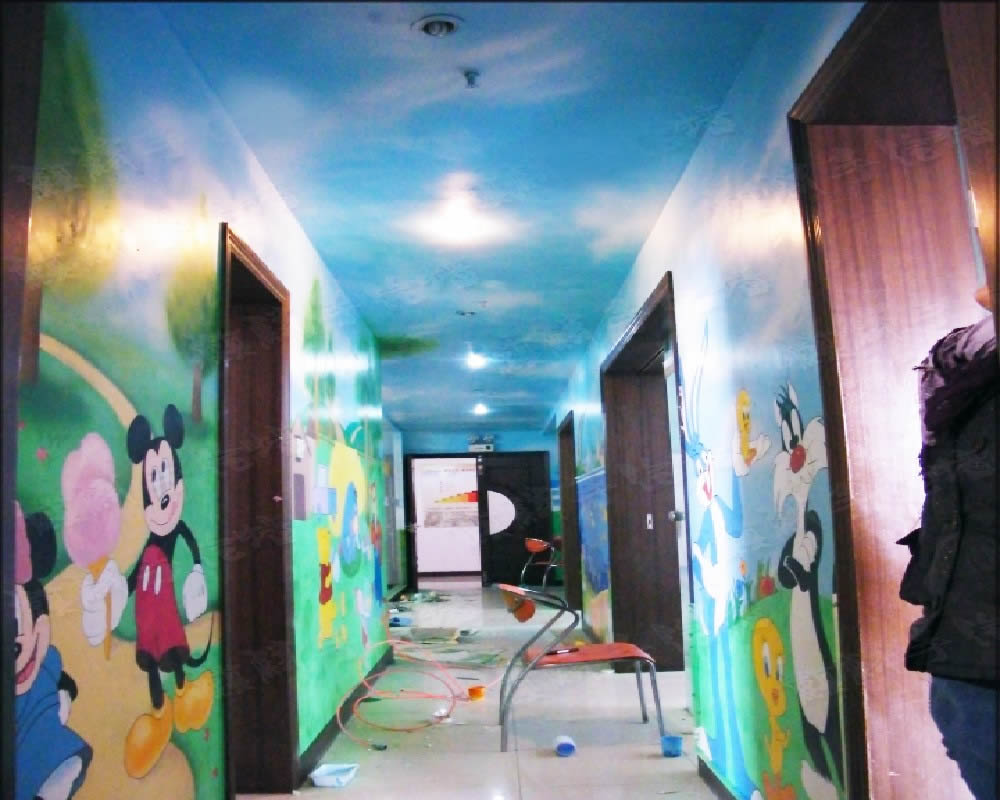 杭州儿童房涂鸦