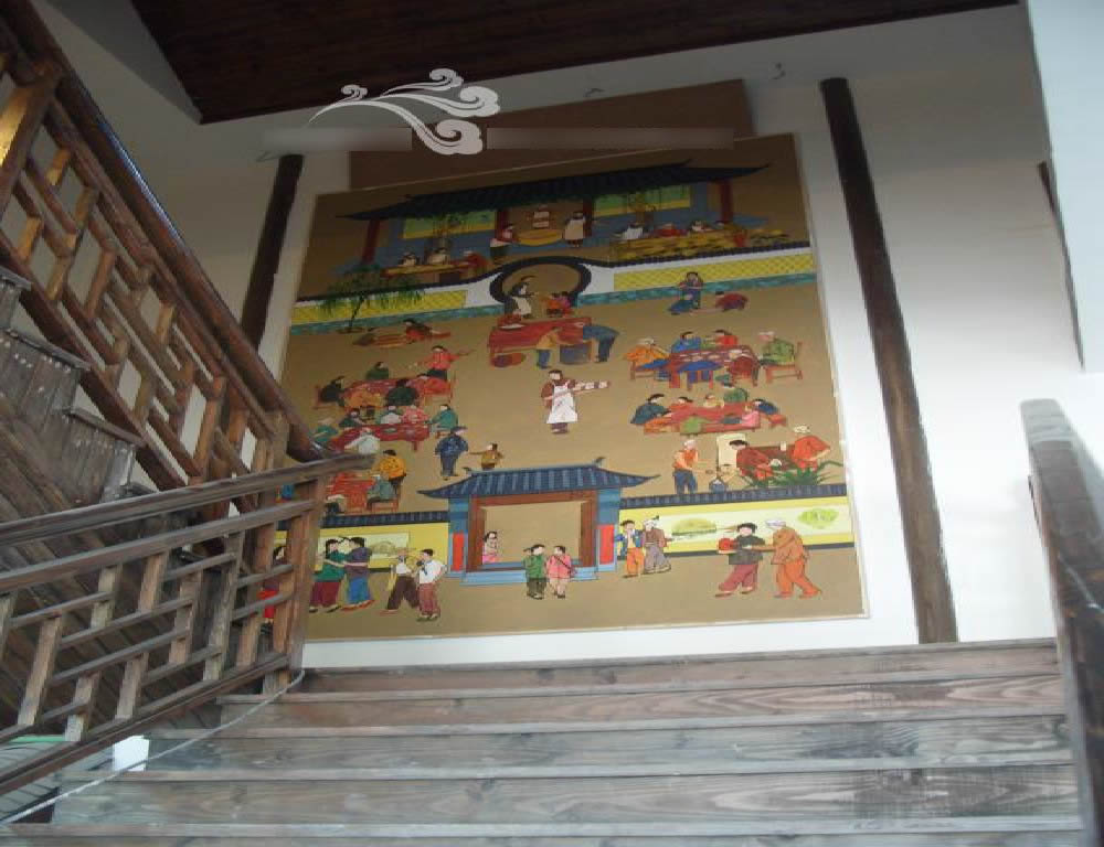 慈溪企业文化墙墙绘
