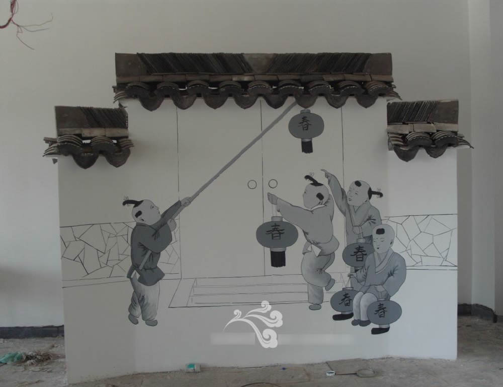 象山酒店壁画
