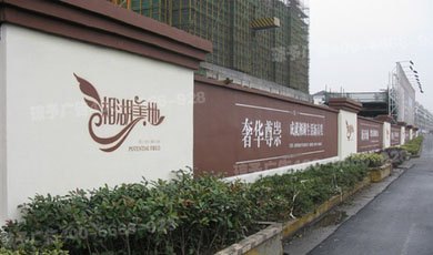 衢州房地产墙绘
